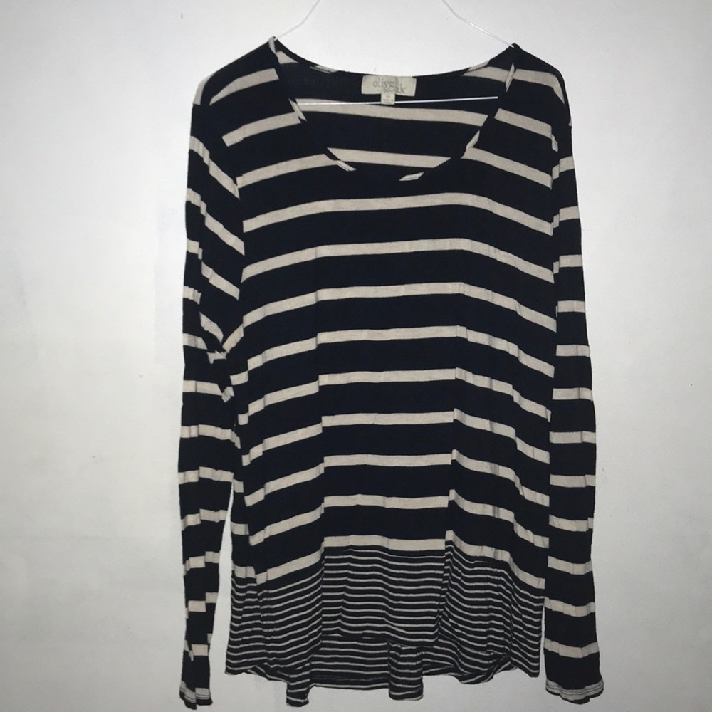 Olive and Oak French Sailor Styled LS T